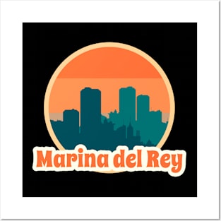 Vintage Marina del Rey Posters and Art